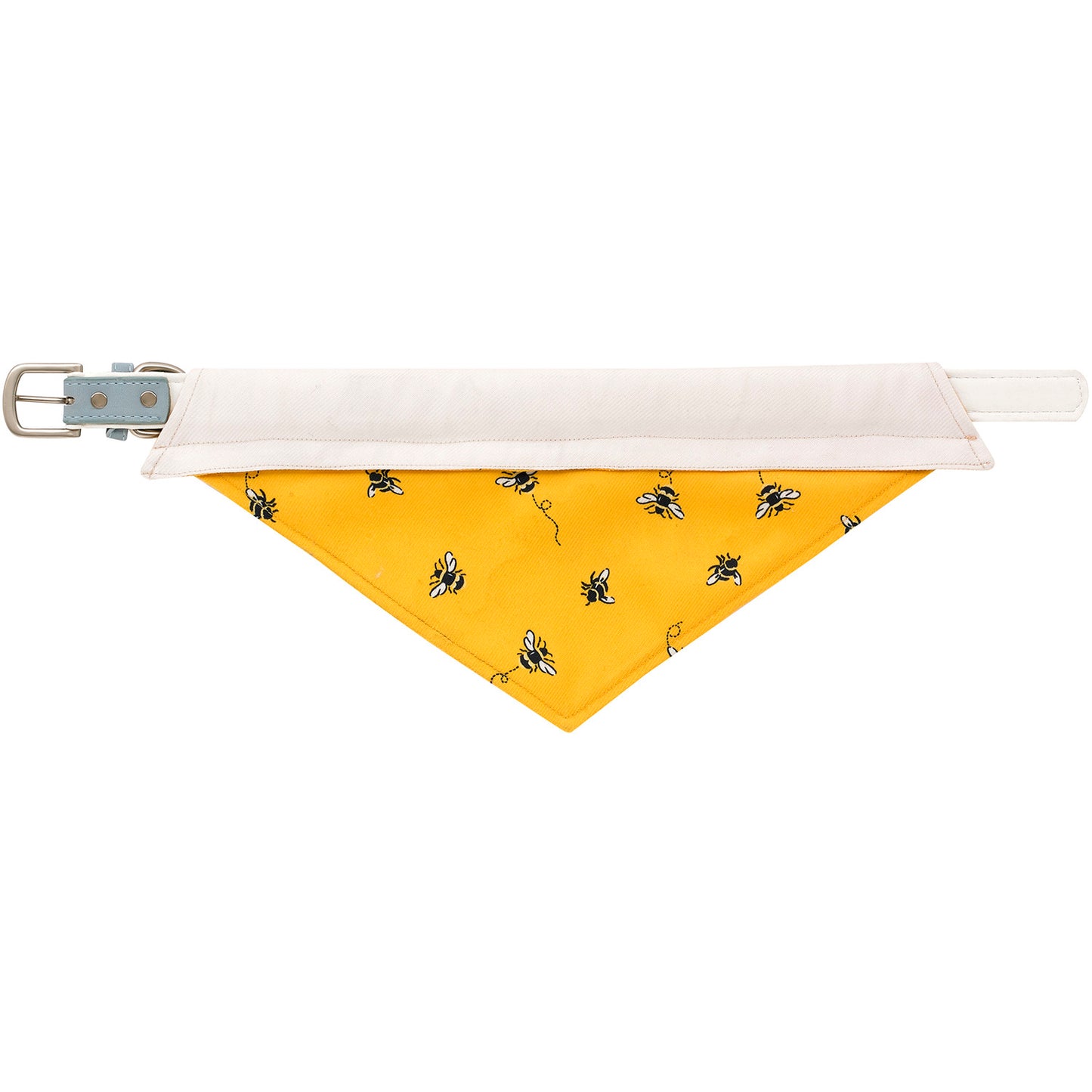 Cath Kidston Reversible Pet Dog Yellow Bees Bandana