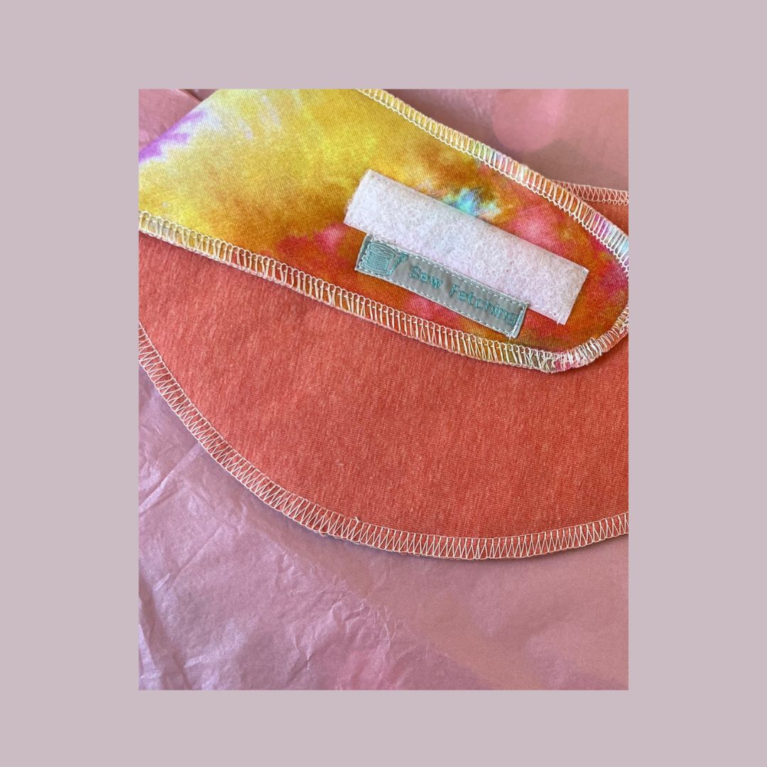 Sew Fetching Cooling Tie Dye 90's Style Hand Made Dog Bandana