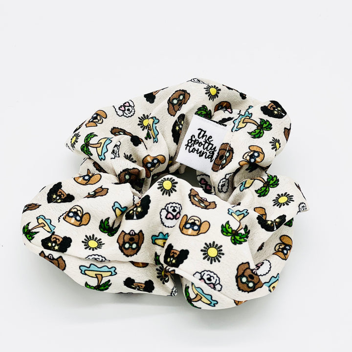 The Spotty Hound Soak Pup the Sun Scrunchie
