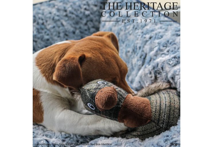 Ancol Heritage Tweed Duck Dog Toy