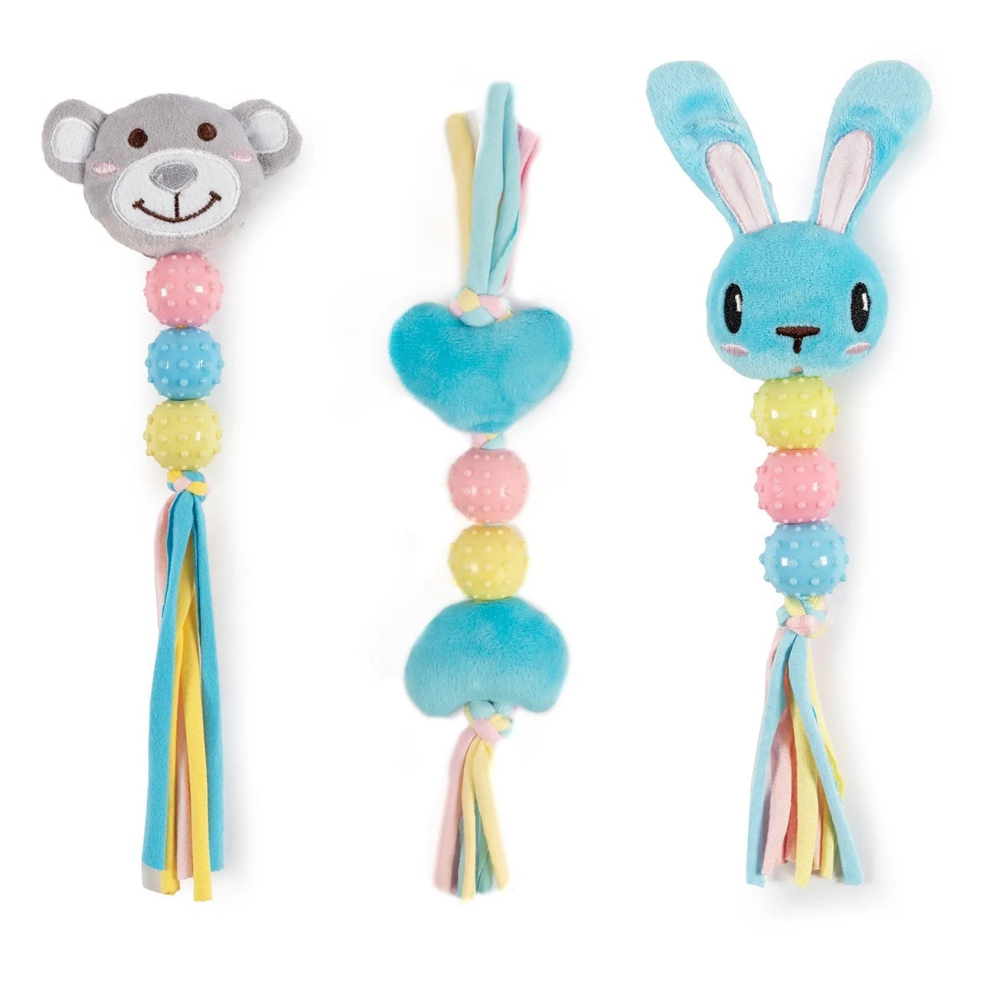 Ancol Puppy Small Dog Teething Toy Bunny Teddy