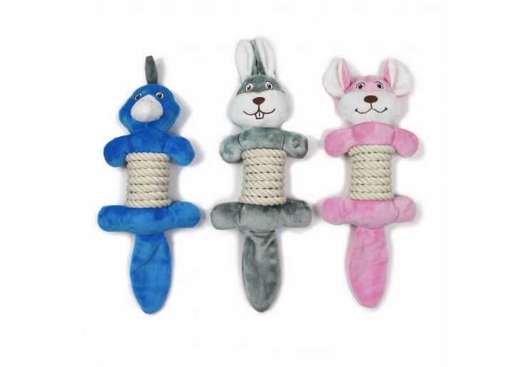 Ancol 'Made From' Rope Bellies Recycled Dog Toy