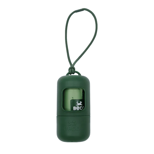 Beco Pets Recycled Poop Bag Holder/Dispenser Green