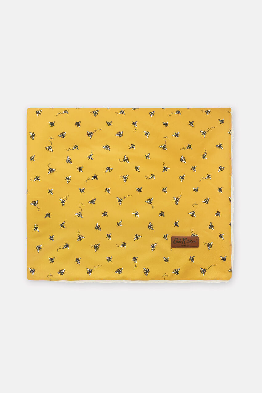 Cath Kidston® Yellow Bees Soft Cosy Pet Dog Blanket
