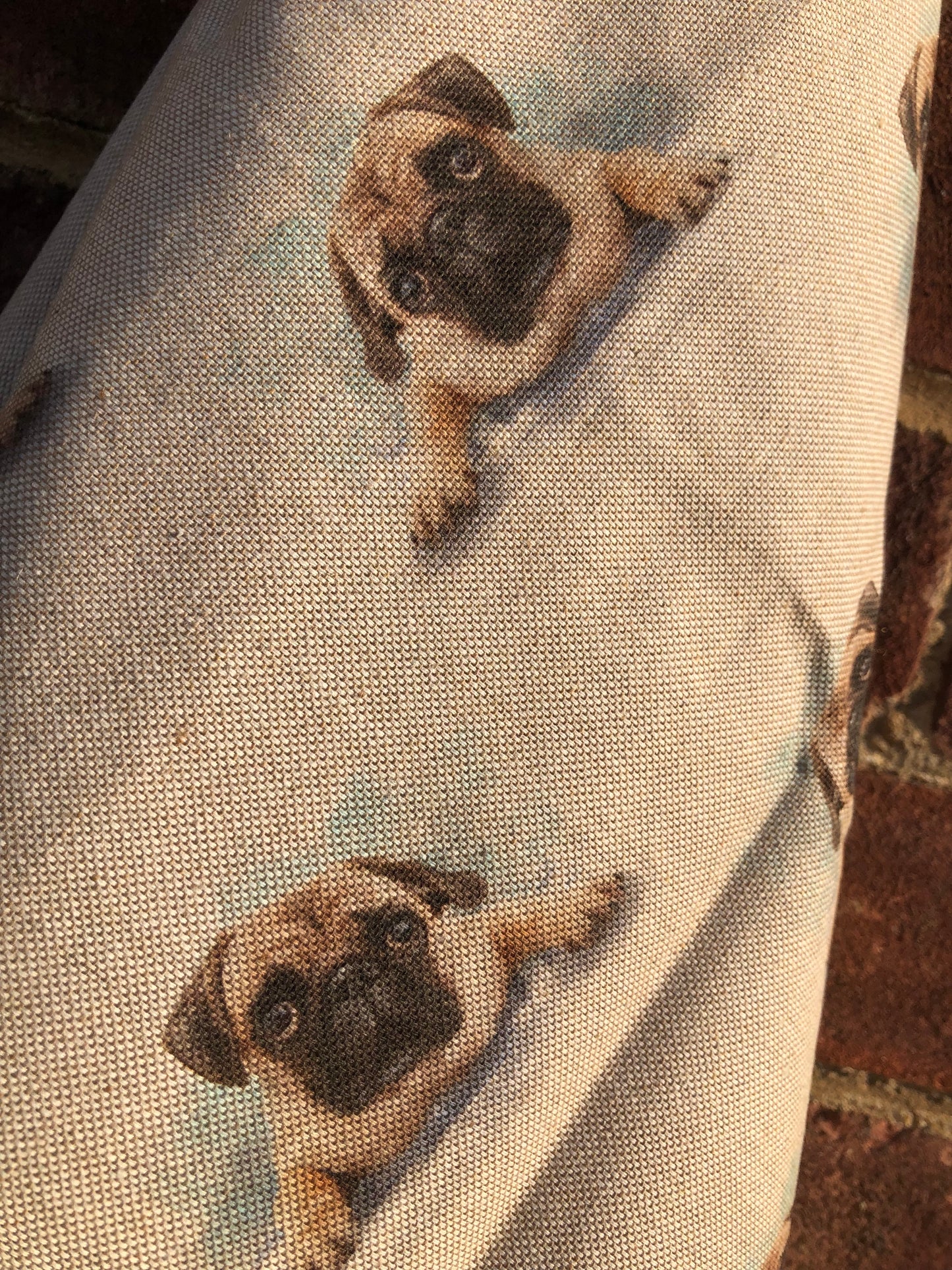 Dione Louise Homeware Handmade Dog Print Tea Towel