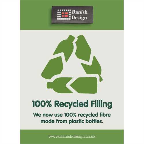 Danish Designs Newton Moss Check Recycled Pet Blanket Throw