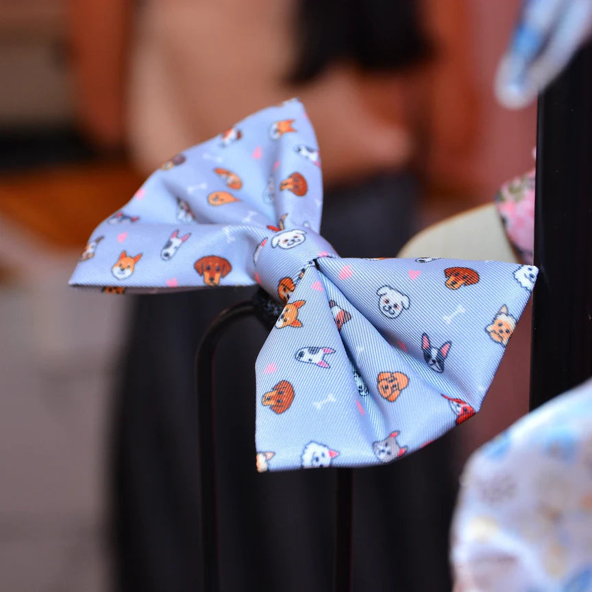 For Dog Lovers 'Oh My Pup' Luxury Bow Tie