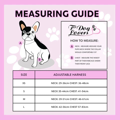 For Dog Lovers 'Oh My Pup' Harness & Lead Set