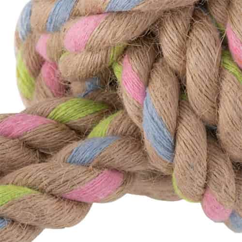 Beco Hemp Rope Ball on Loop Dog Toy