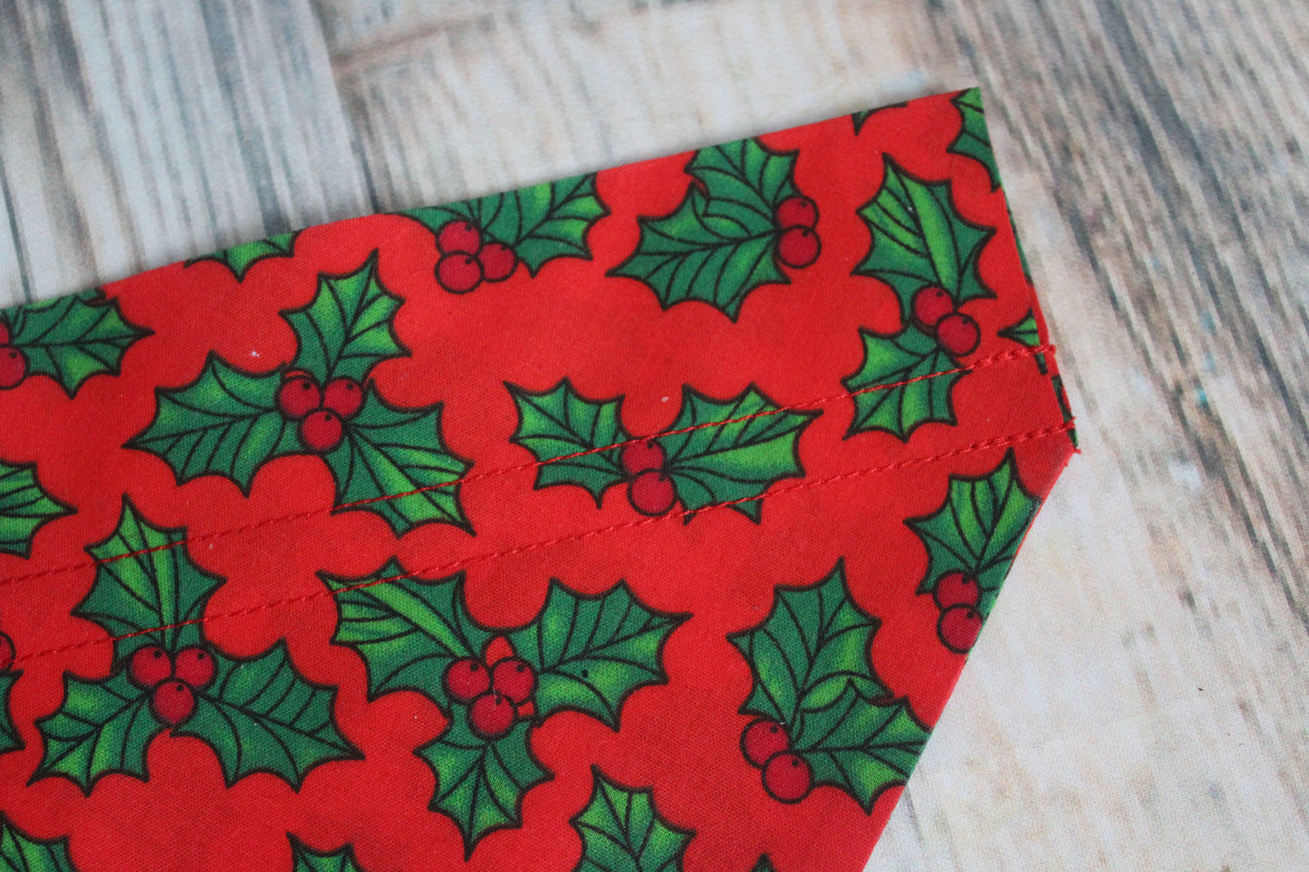 Teddy & Nico Christmas Pet Dog Bandana Red/Navy/White