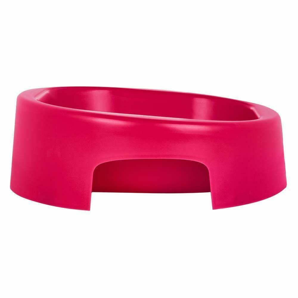 Hownd Hero Anti-Bacterial Pet Dog Bowl in Raspberry Rose