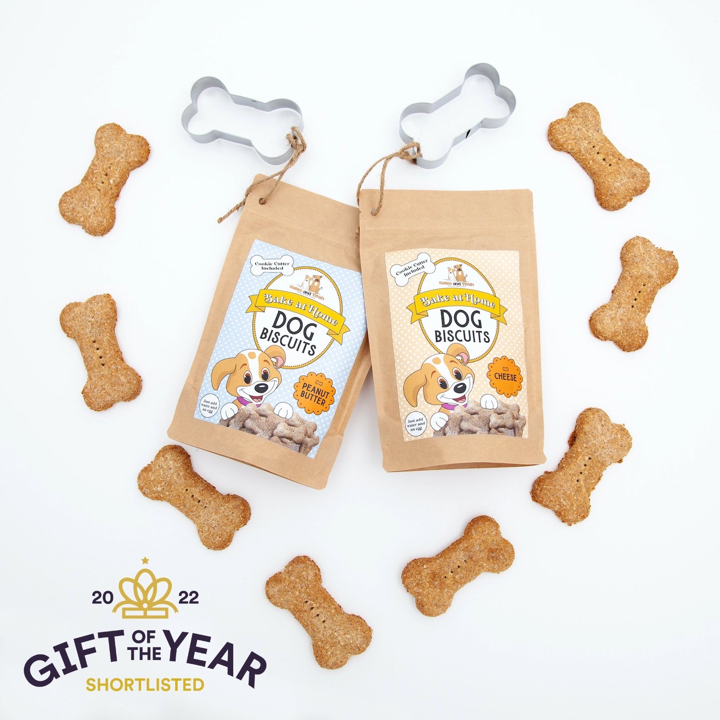 Kelso & Titch Bake at Home Dog Biscuit Kit Peanut Butter