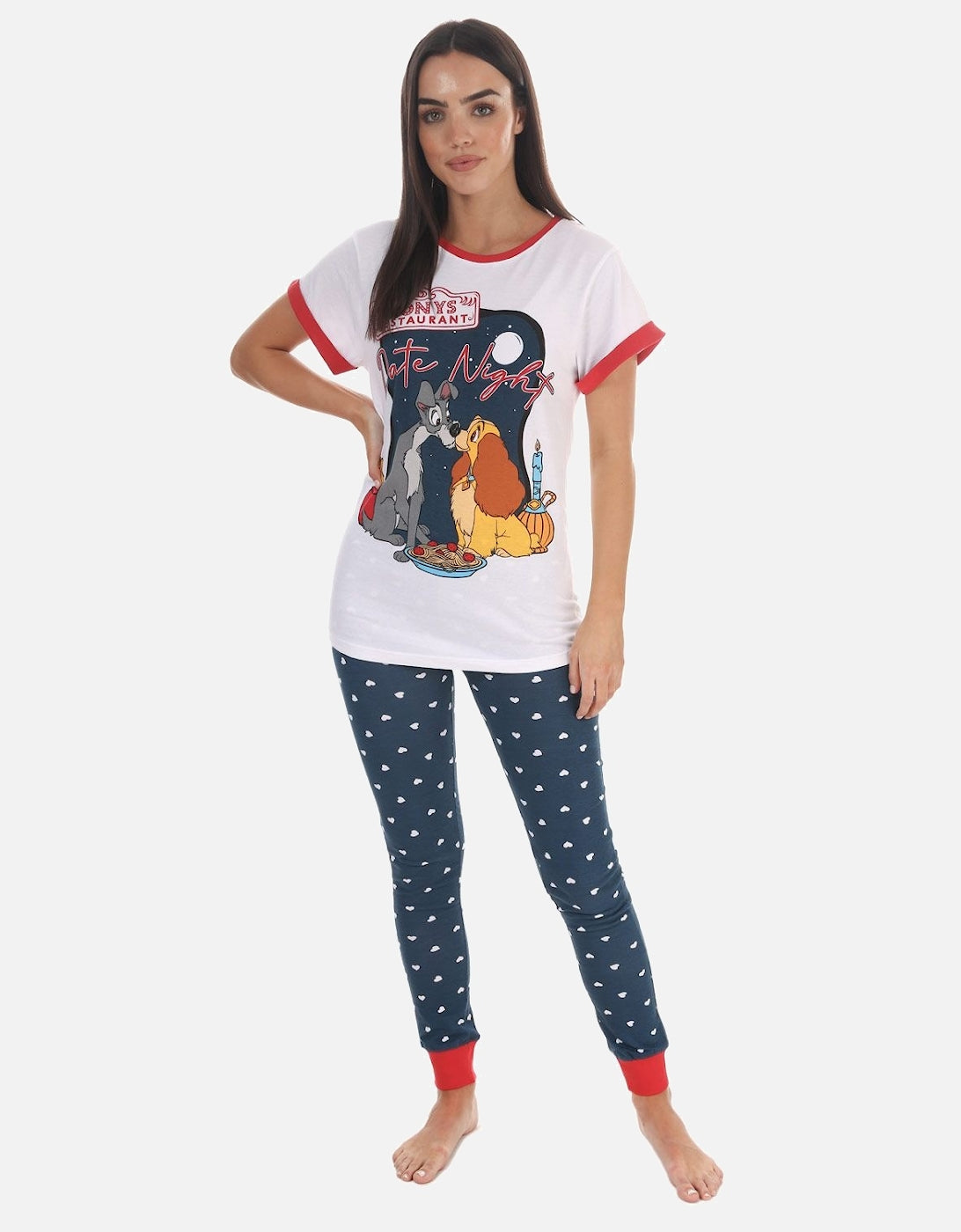 Disney Official Lady and the Tramp Cotton Women's Pyjamas