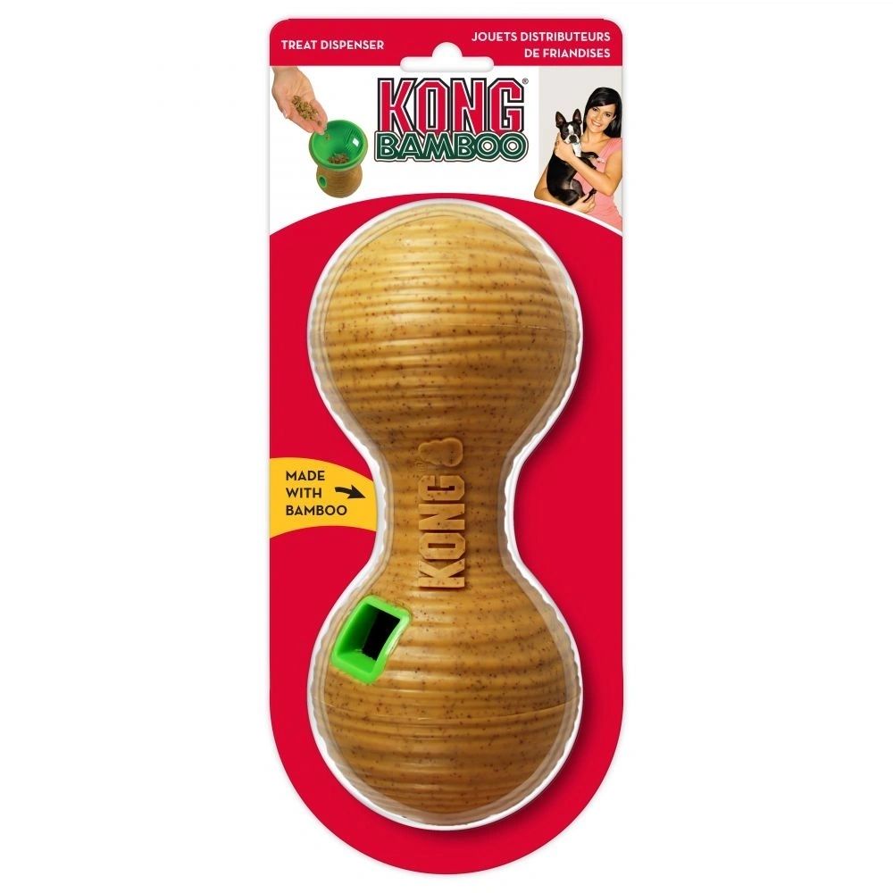 KONG® Bamboo Feeder Dumbbell