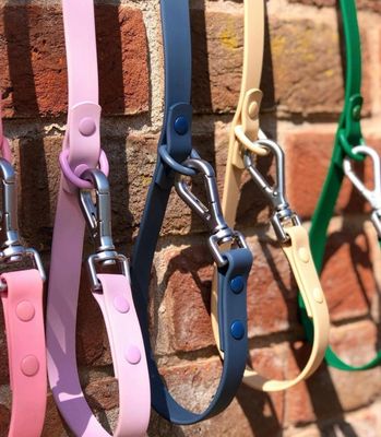 Paws & Play Luxury Dog Harness & Lead Set in Bonnie Pink