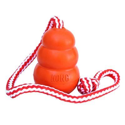 KONG® Classic with Rope Dog Toy