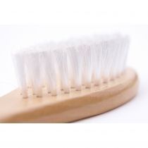 Ancol Wood Handle Soft Bristle Dog Pet Brush