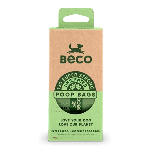 Beco Large Strong Unscented Poop Bags 120