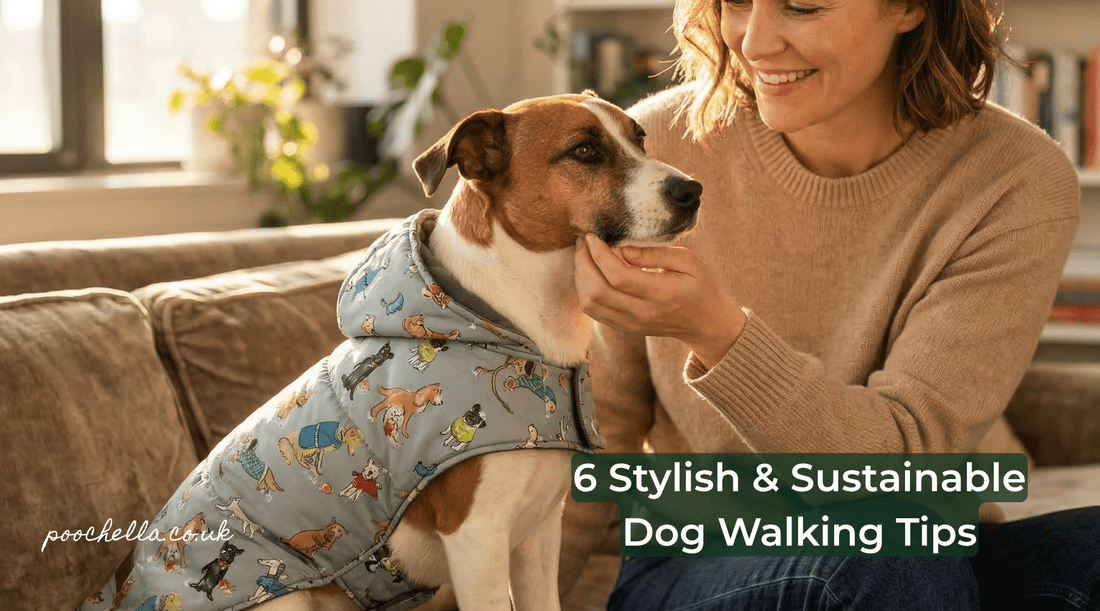 6 Ways to Make Your Daily Dog Walk More Comfortable, Sustainable & Stylish - Poochella®