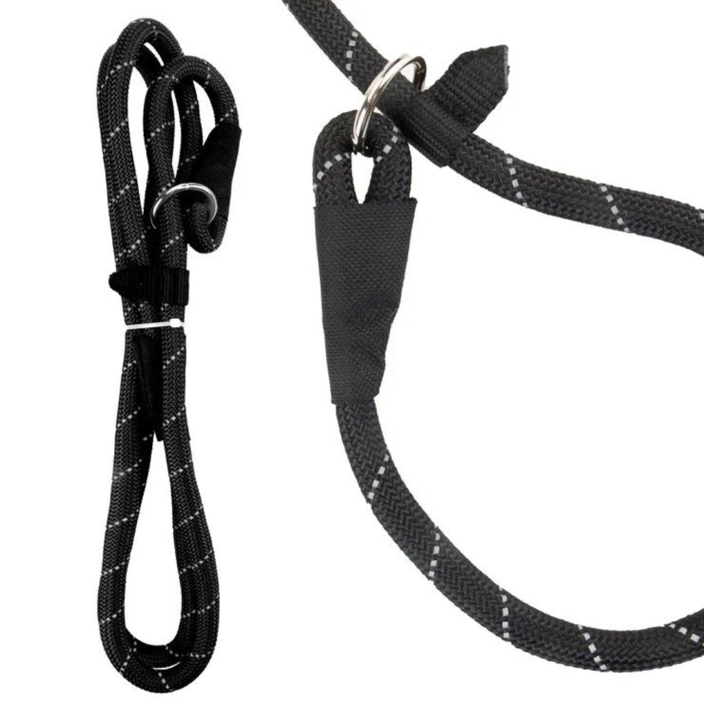 Crufts Kennel Club Reflective Slip Nylon Rope Lead 150cm