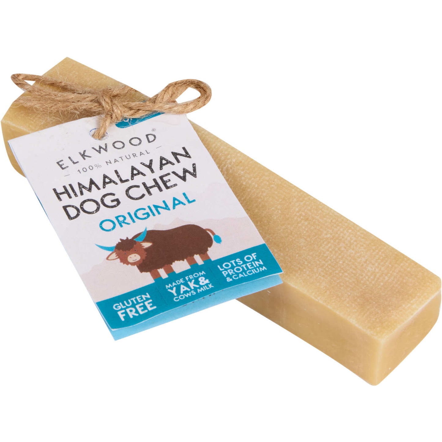 Elkwood 100% Natural Himalayan Original Yak Dog Chew Dental Medium