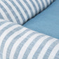 Close up image of scruffs coastal dog bed fabric 