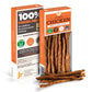 Box of Pure Chicken dog treats with visible chicken sticks on a white background