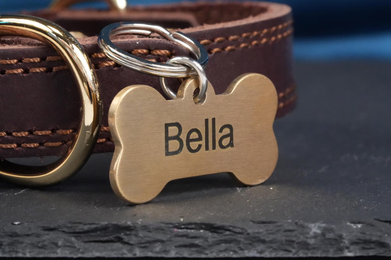 Dog identity tags | Bone Shape Dog ID Tag | Poochella®