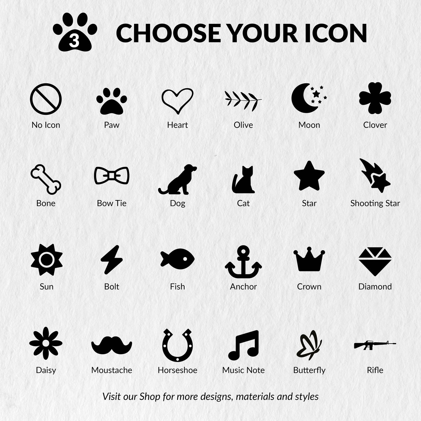 Custom Personalised Laser Engraved Round Pet Dog Cat ID Tag Brass Bronze Double Sided