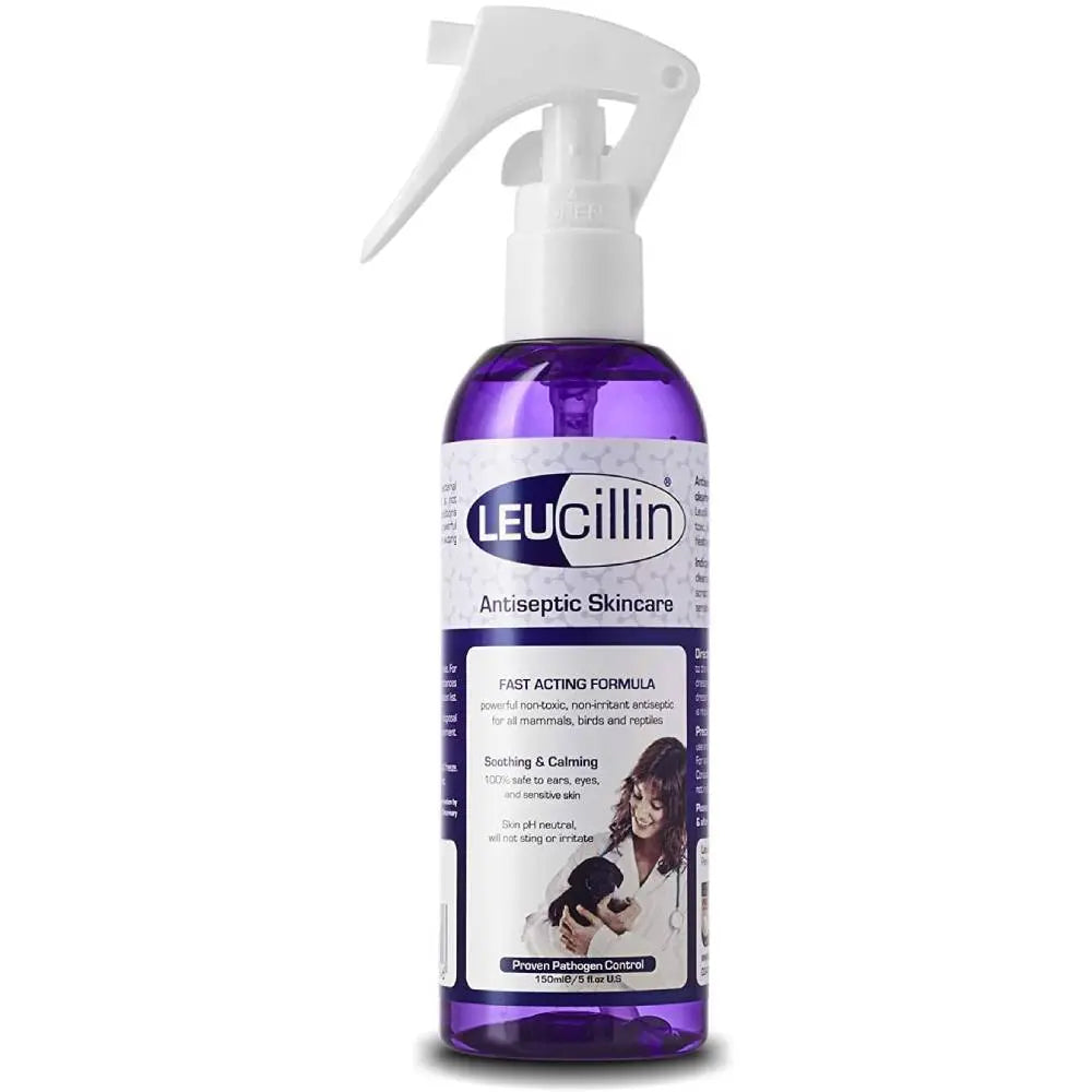 Leucillin Non Toxic Antiseptic Skin Care Pet Spray 250ml