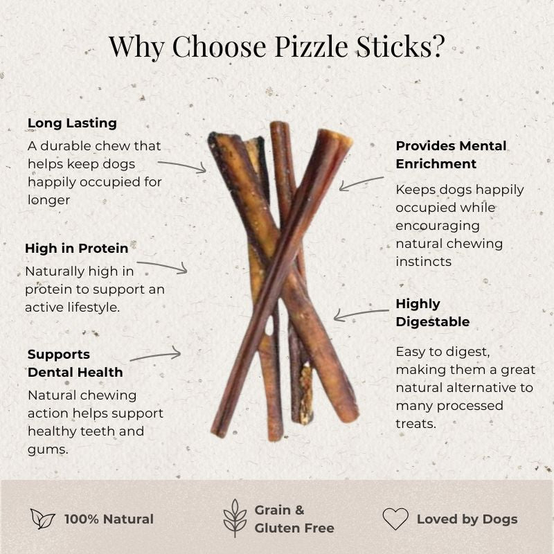 Beef Pizzle Stick infographic