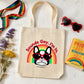 Sounds Gay. I'm In. Organic Cotton Tote Bag | Pride Dog Lover Tote | Poochella®