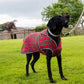 Ancol Highland Red Tartan Dog Coat | Fleece Lined Waterproof Dog Jacket - Poochella®