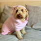 Dog Drying Robe | Microfibre Towel Coat – Pink | Pup Club Couture - Poochella®