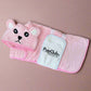 Dog Drying Robe | Microfibre Towel Coat – Pink | Pup Club Couture - Poochella®