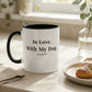 In Love. With My Dog. Two-Tone Black White Minimal Mug | Poochella® - Poochella®