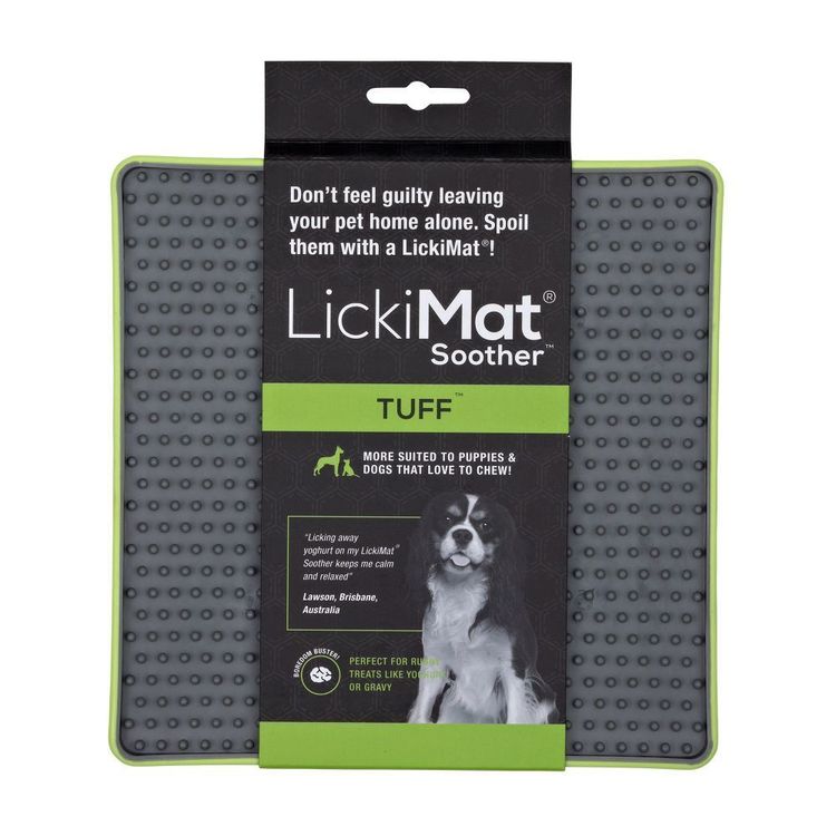 LickiMat Soother Tuff Lick Mat for Dogs | Anxiety & Boredom Reduction Enrichment Mat - Poochella®