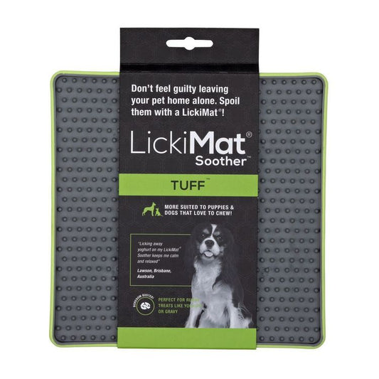 LickiMat Soother Tuff Lick Mat for Dogs | Anxiety & Boredom Reduction Enrichment Mat - Poochella®