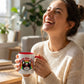 Love Pride Sounds Gay Ceramic Two Tone Dog Mug Rainbow | Poochella® - Poochella®