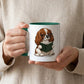 One More Chapter King Charles Cavalier Two-Tone Mug | Poochella® - Poochella®