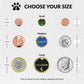 Personalised Brass Pet ID Tag | Custom Engraved Pet Dog & Cat Name Tag - Poochella®