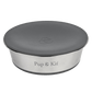 Pup & Kit Lid-It Stay Fresh Dog Bowl | Grey Stainless Steel Pet Bowl | Airtight Lid Travel Dog Bowl - Poochella®