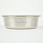 Pup & Kit Lid-It Stay Fresh Dog Bowl | Stainless Steel Pet Bowl with Airtight Lid - Poochella®