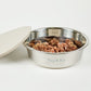 Pup & Kit Lid-It Stay Fresh Dog Bowl | Stainless Steel Pet Bowl with Airtight Lid - Poochella®