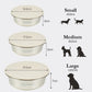 Pup & Kit Lid-It Stay Fresh Dog Bowl | Stainless Steel Pet Bowl with Airtight Lid - Poochella®