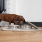Pup & Kit Lid-It Stay Fresh Dog Bowl | Stainless Steel Pet Bowl with Airtight Lid - Poochella®