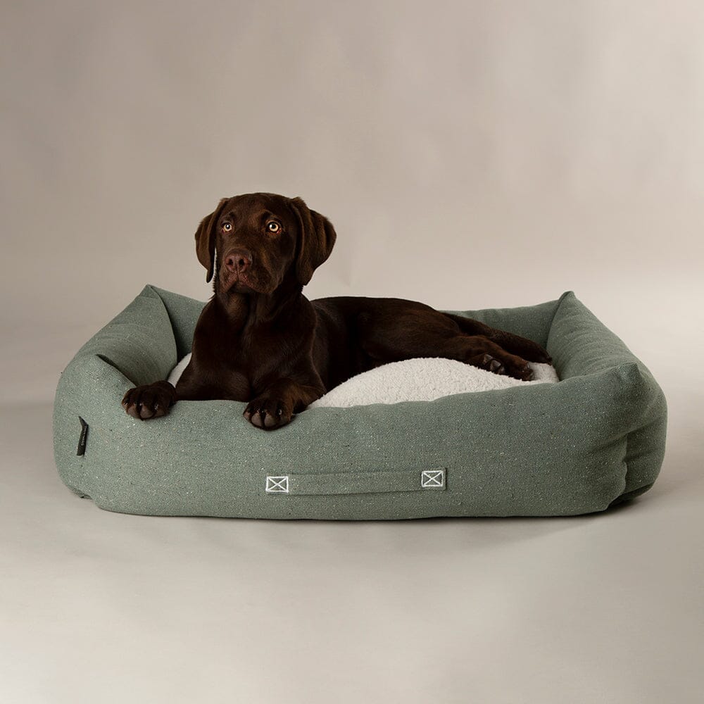 Scruffs® Eden Recycled Dog Box Bed | Eco Friendly Sherpa Luxury Pet Bed - Poochella®