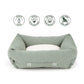 Scruffs® Eden Recycled Dog Box Bed | Eco Friendly Sherpa Luxury Pet Bed - Poochella®