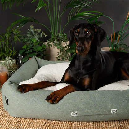 Scruffs® Eden Recycled Dog Box Bed | Eco Friendly Sherpa Luxury Pet Bed - Poochella®