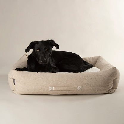 Scruffs® Eden Recycled Dog Box Bed | Eco Friendly Sherpa Luxury Pet Bed - Poochella®